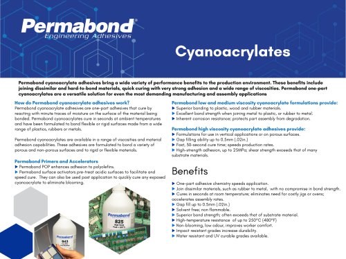 Cyanoacrylates
