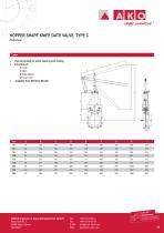 Hopper shape Knife Gate Valve, Type C - 10