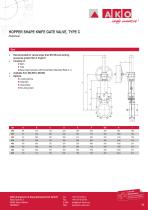 Hopper shape Knife Gate Valve, Type C - 11