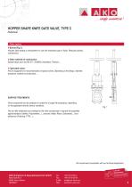 Hopper shape Knife Gate Valve, Type C - 4