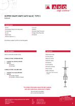 Hopper shape Knife Gate Valve, Type C - 5