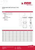 Hopper shape Knife Gate Valve, Type C - 9