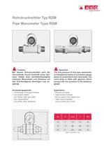 Pipe Manometer - 1