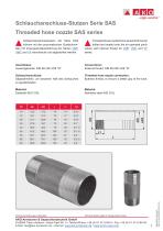 Threaded hose nozzles, stainless steel design - 2