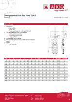 Through conduit Knife Gate Valve, Type B - 12