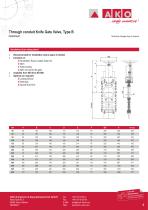 Through conduit Knife Gate Valve, Type B - 8