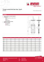 Through conduit Knife Gate Valve, Type B - 9