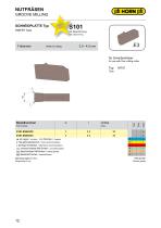Disc milling cutter M101-12