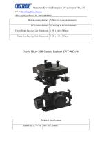 KWT-X6L for 2D surveying and mapping details - 3