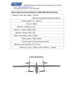 VTOL fixed wing KWT-GM360-H - 3