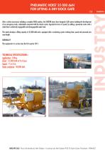 pneumatic hoist for dry dock gate-2