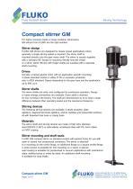 Compact stirrer GM - 1