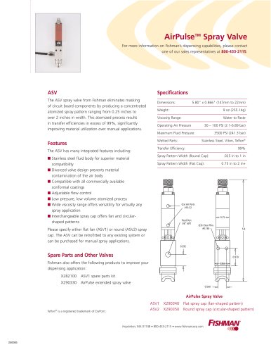 AirPulse Spray Valve