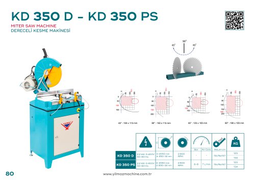 KD 350 D - KD 350 PS 