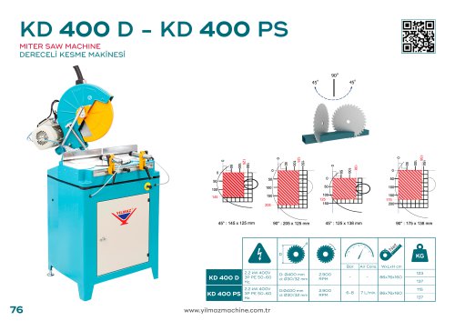 KD 400 D - KD 400 PS