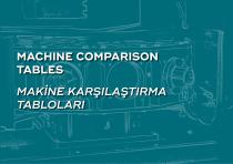MACHINE COMPARISON TABLES-1