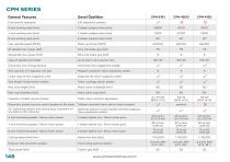 MACHINE COMPARISON TABLES-4