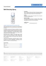 Belt Dressing Spray TDS-1