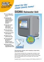 SIGMA Rainwater Unit - 1