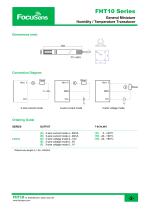 FHT10 Series / General Miniature Humidity / Temperature  Transducer-2