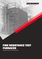 FIRE RESISTANCE TEST FURNACES Laboratory furnace for fire resistance tests-1
