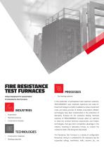 FIRE RESISTANCE TEST FURNACES Laboratory furnace for fire resistance tests-2