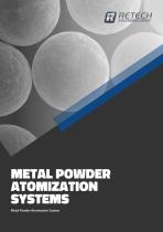 Metal Powder Atomization Systems