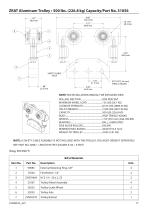 OVERHEAD RAIL SYSTEM, SELECTION GUIDE - 23