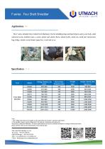 four shaft shredder F series-2