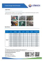 single shaft shredder S series-2