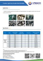 UTMACH Single shaft shredder S Series-7