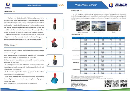 wastewater grinder