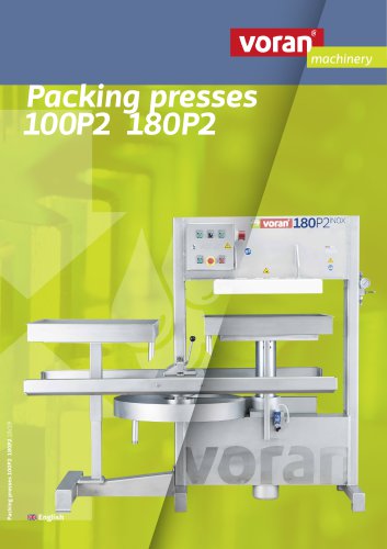 Packing presses 100P2 180P2