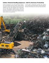 The hydraulic excavators for economical scrap handling-3