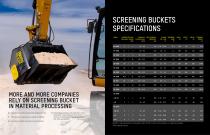 SCREENING & CRUSHING BUCKETS - 5