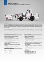 Adroit 520AH-2 4x4 Articulated Basket Platform with Fork Attachment-1