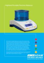 Highland Portable Precision Balances - 1