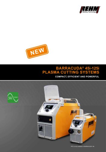 BARRACUDA® 45i-125i Plasma cutting systems