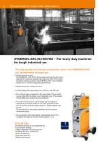 SYNERGIC.ARC 304-504 WS | 251-351 - MIG / MAG HEAVY DUTY MACHINES – MAXIMALLY ROBUST AND ENERGY-EFFICIENT - 2