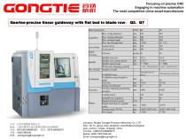 GONGTIE Precise CNC lathes data sheet - 10