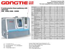 GONGTIE Precise CNC lathes data sheet - 11