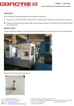 Precise CNC lathe with inclined bed with gantry loader plus hoist - 3