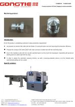 Precision CNC lathe with bar feeder - 2