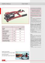 Pneumohydraulic  footpump P940 P - 1