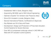 Overview of the company - 2