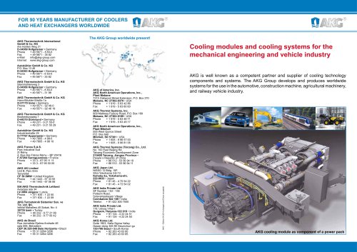 Cooling Modules and Cooling Systems