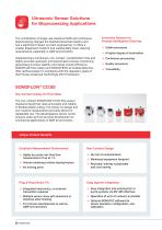 Ultrasonic Sensors for Bioprocess & Pharmaceutical Applications - 2