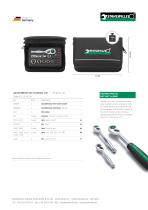 19-piece set of sockets 40/16/3QR SCI 1/4" - 2