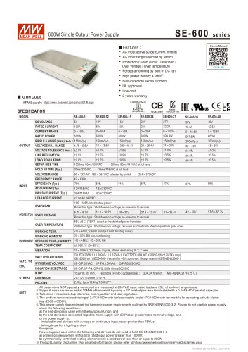 SE-600 series