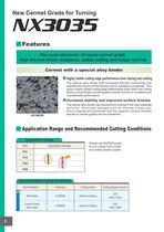 NX3035 - Tough new cermet grade-2